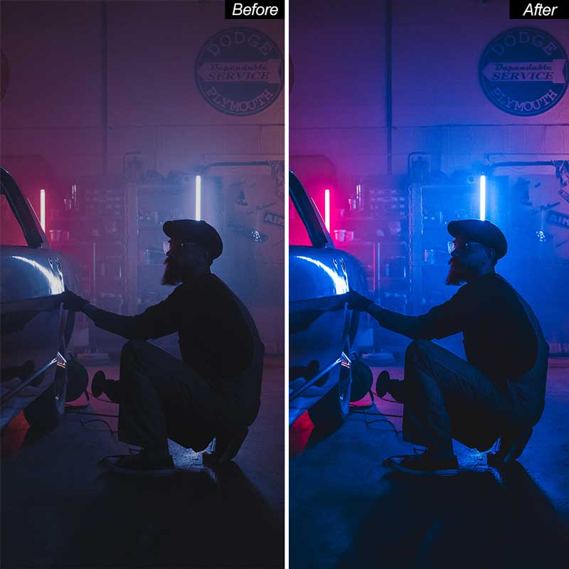 Neon Lights Before After Product Gallery 19